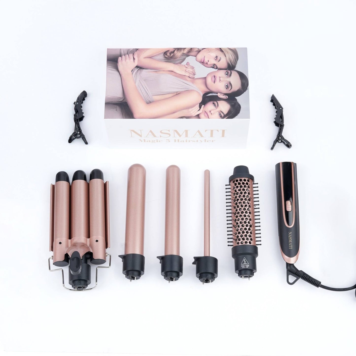 Nasmati™ 5-In-1 Magic Hair Curler