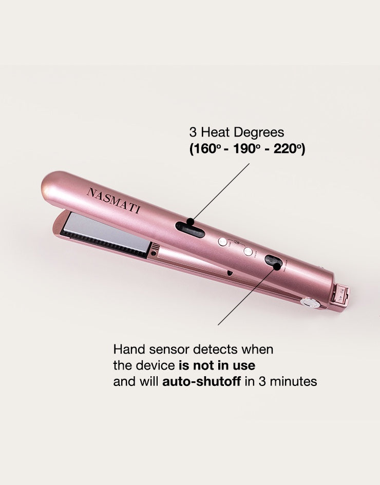 Nasmati™ Cordless Comb Hair Straightener