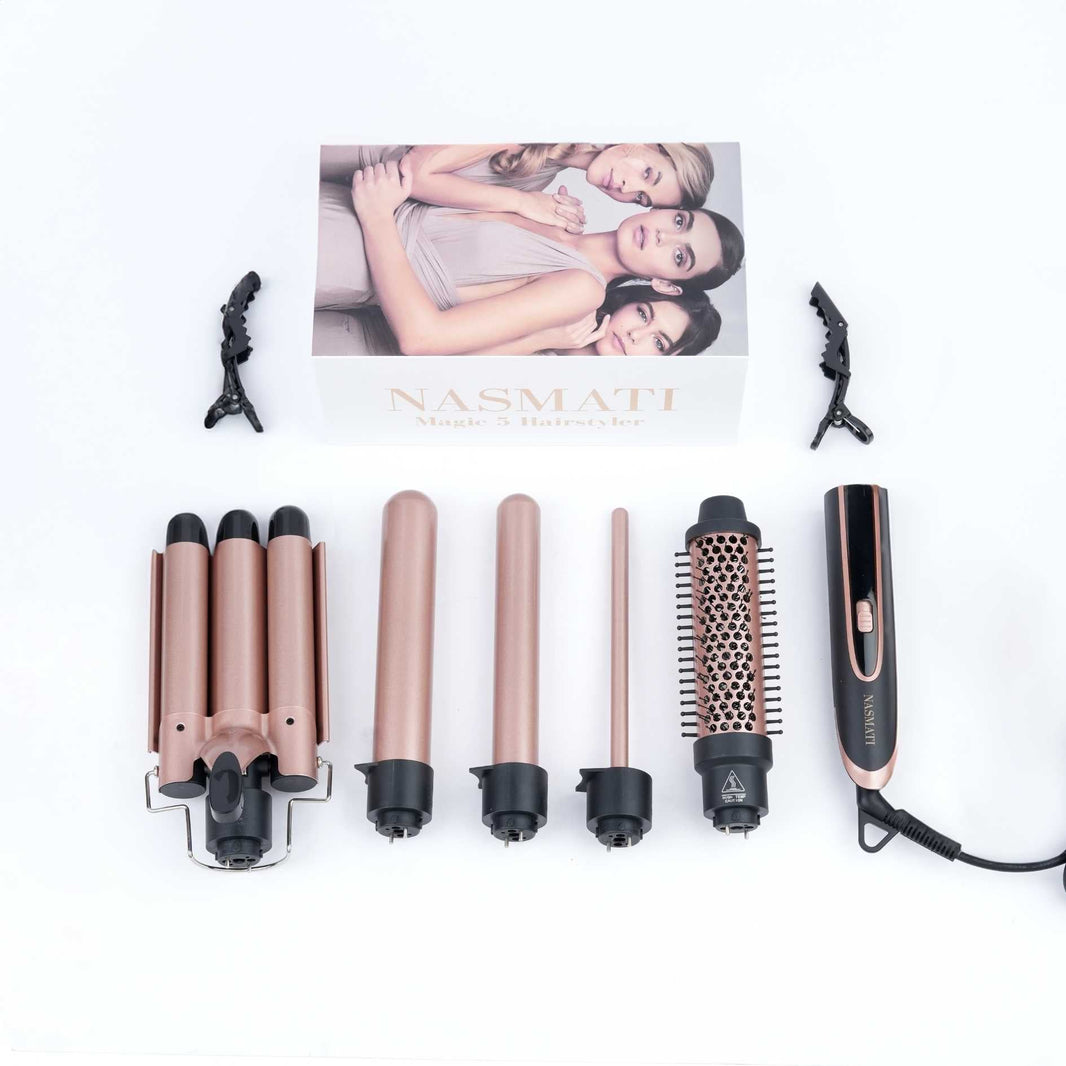 6 Reasons Jordanian Women Are Switching to the Nasmati 5-in-1 Hair Curler