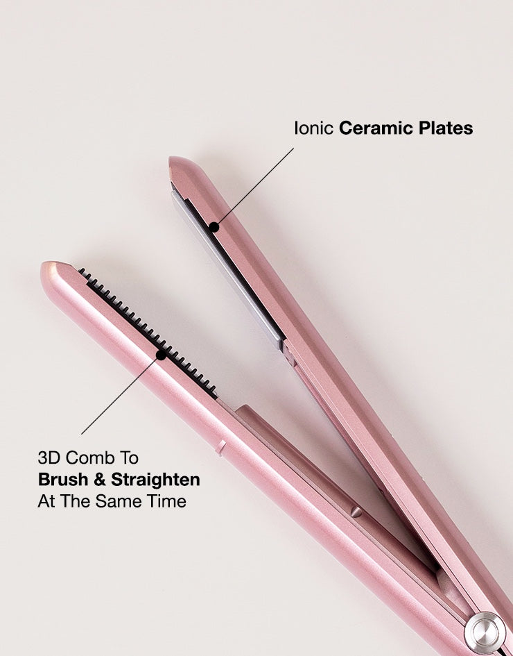 Nasmati™ Cordless Comb Hair Straightener