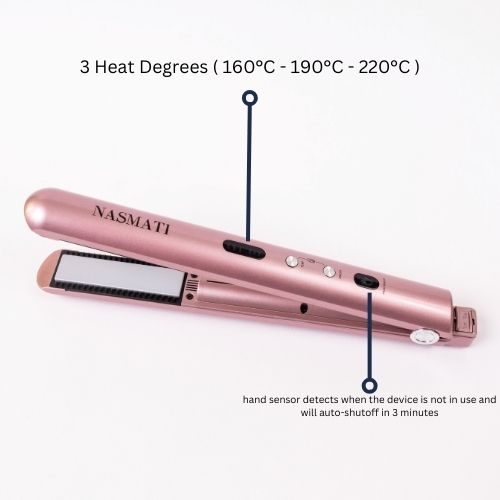 Nasmati™ Cordless Comb Hair Straightener