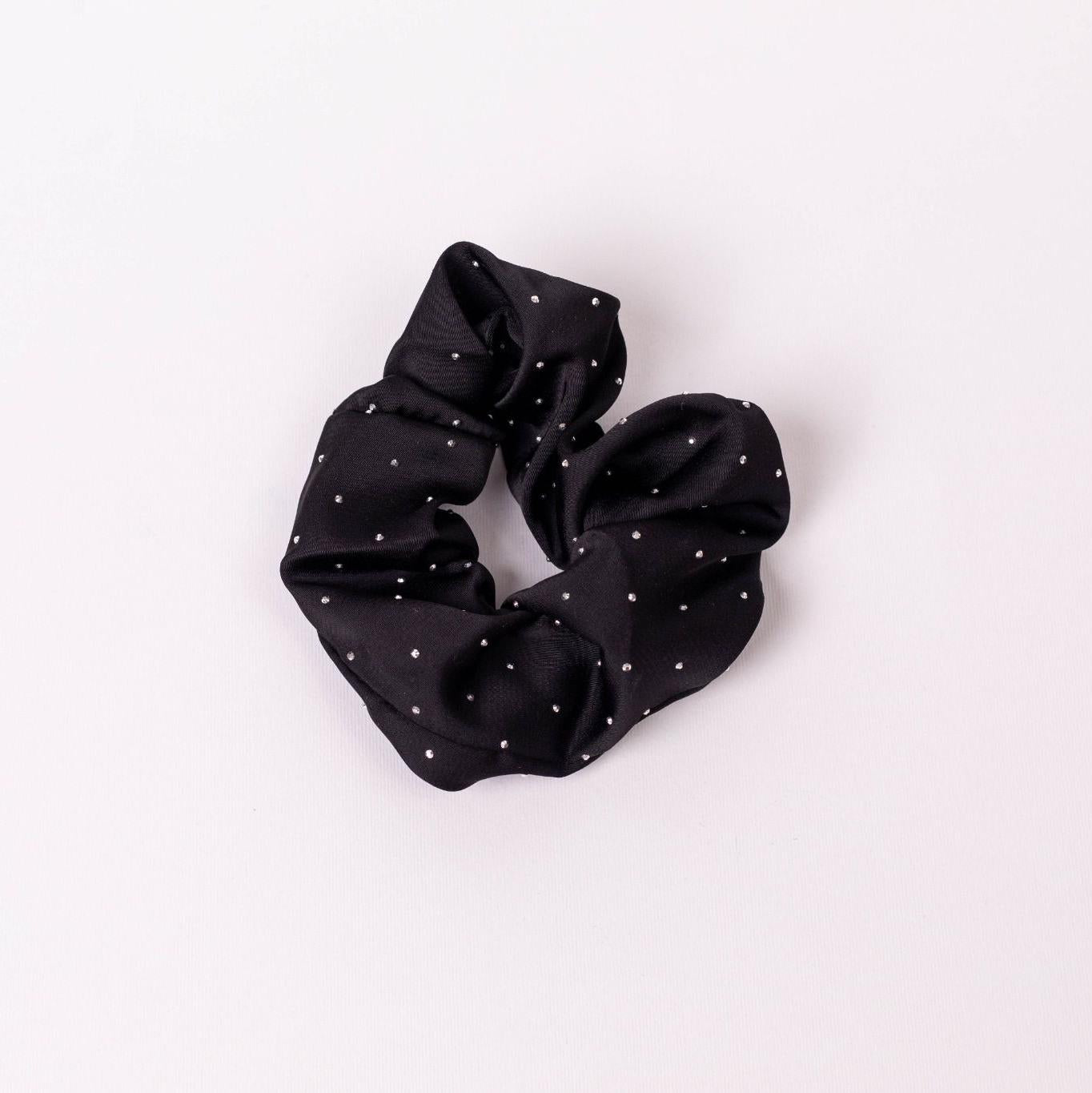 Nasmati™ Satin Crystal Scrunchies